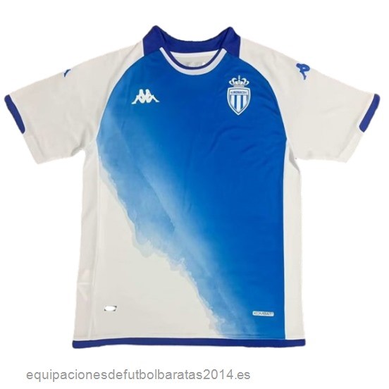 Nuevo Tailandia 3ª Camiseta AS Monaco 23/24 Azul Baratas